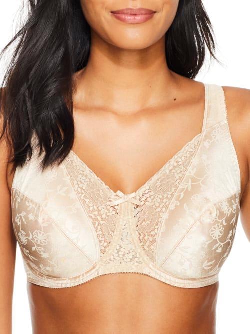 Playtex Secrets Lifts & Supports Full Figure Unlined Underwire Bra 4422, Womens Product Image