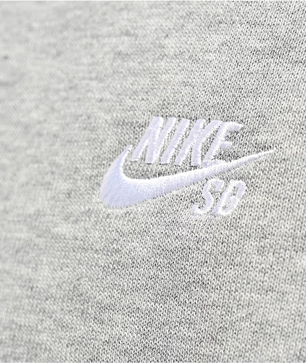 Nike SB Grey Hoodie Product Image