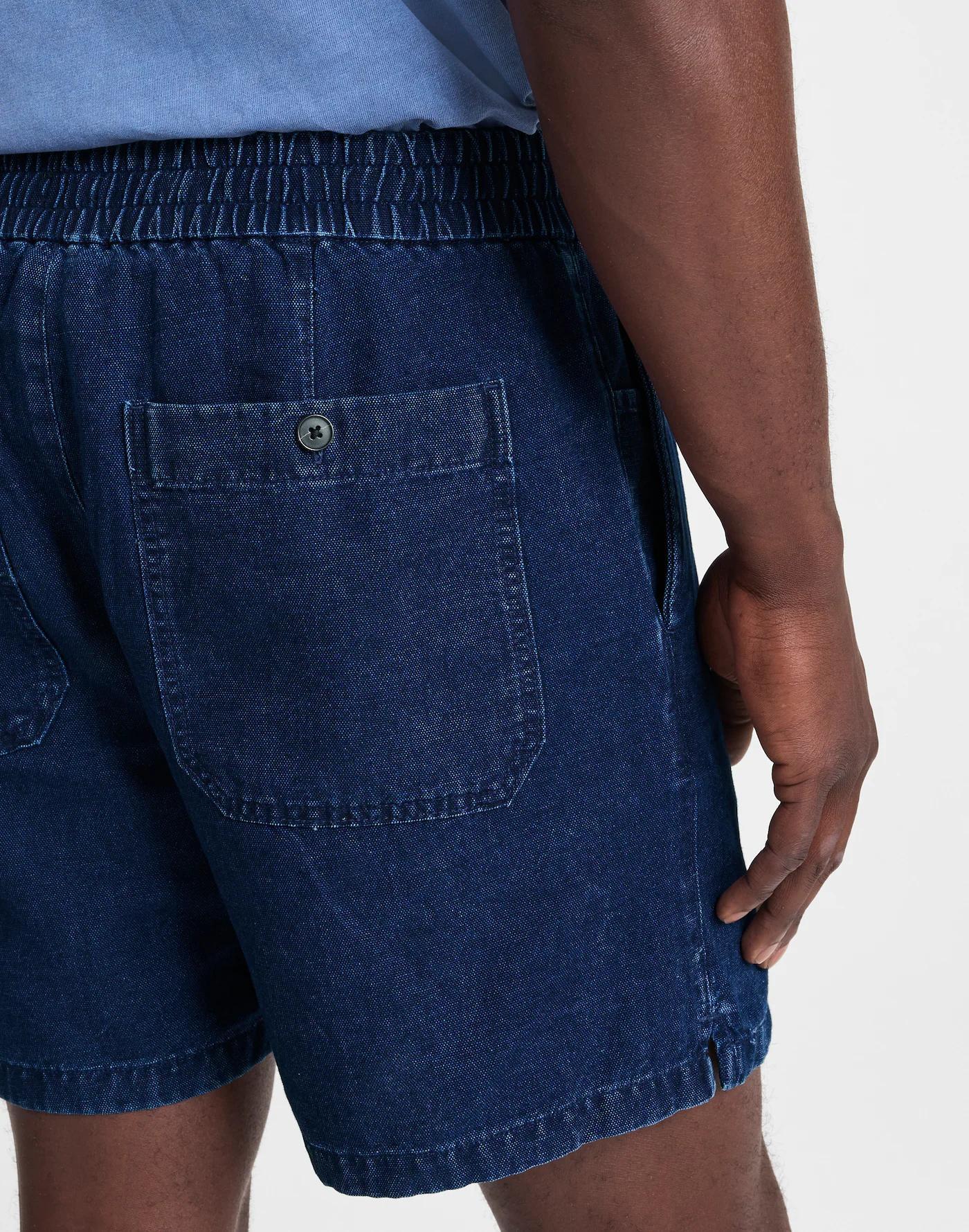 Indigo-Dyed Everywear Shorts Product Image
