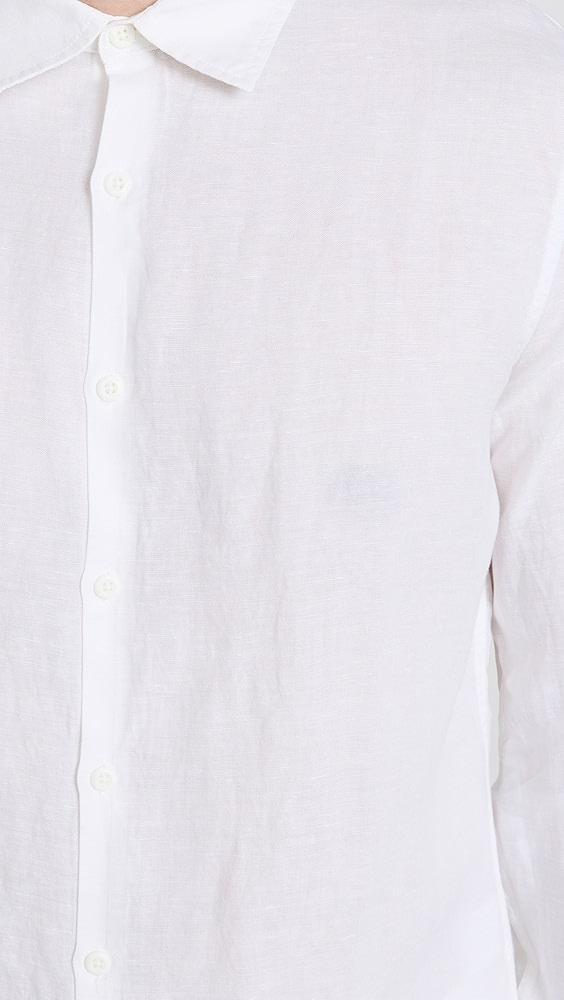 Onia Air Linen Long Sleeve Shirt | Shopbop Product Image