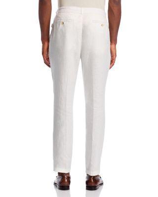 Linen Tapered Pleated Pants Product Image