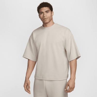 Nike Tech Men's Short-Sleeve Fleece Top Product Image