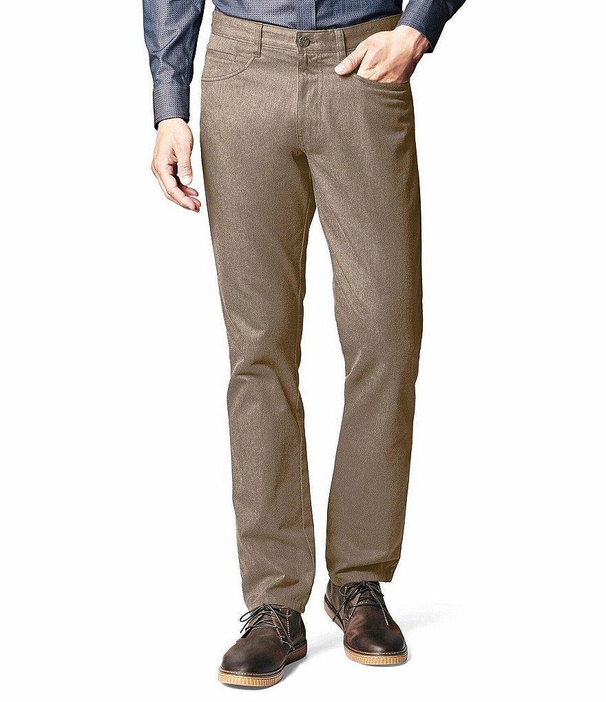 Johnston & Murphy 5-Pocket Heathered Stretch Pants Product Image