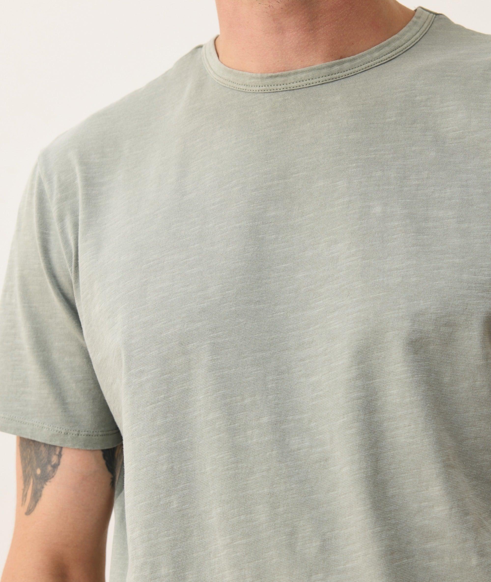 Saddle Hem Crew Tee Product Image
