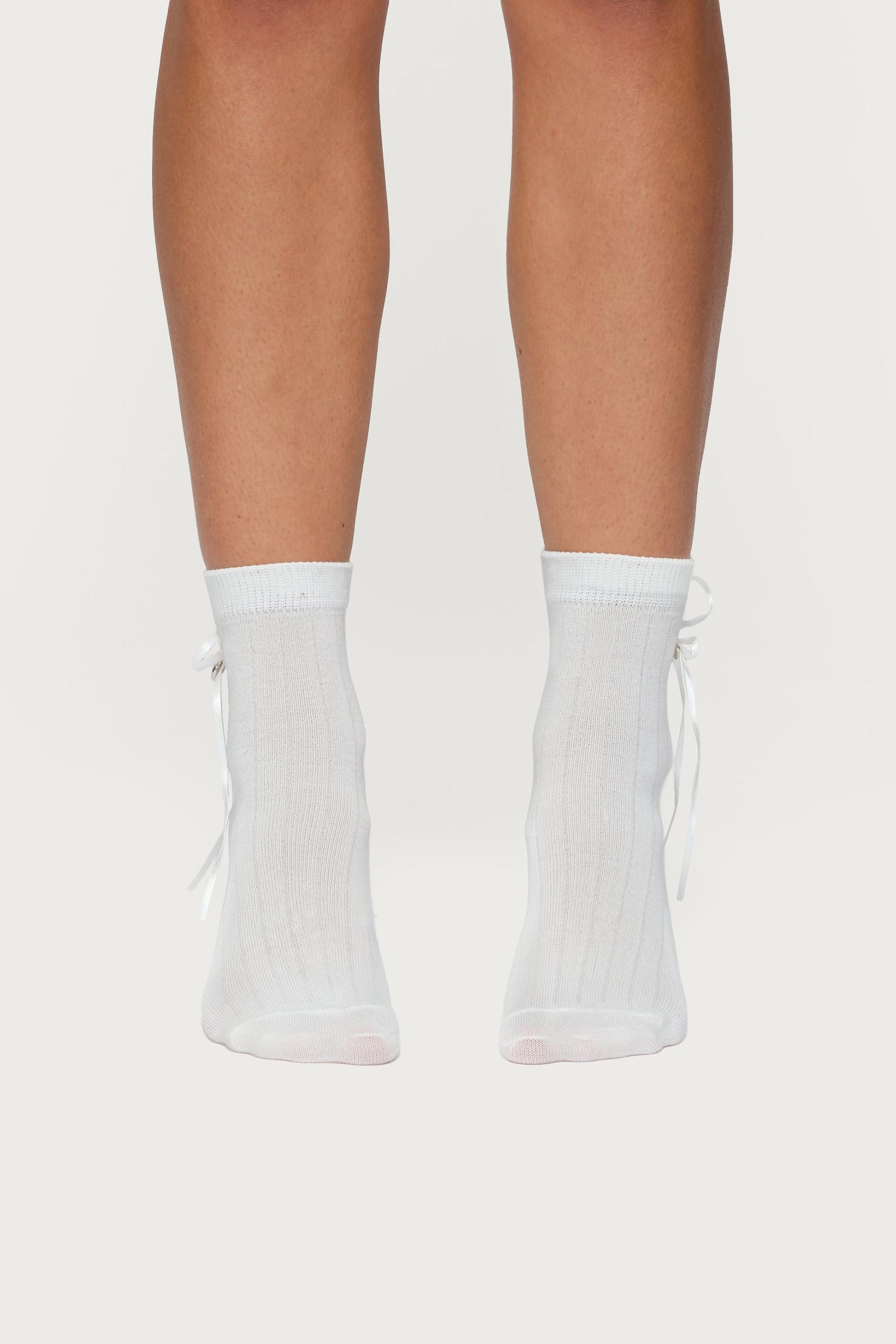 Bow & Heart Socks Product Image