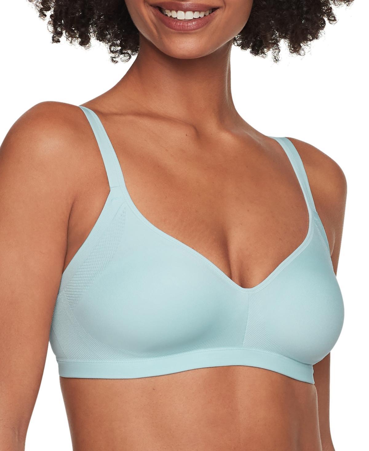 Warners Easy Does It® Underarm-Smoothing with Seamless Stretch Wireless Lightly Lined Comfort Bra RM3911A, Women's, Size: XL, Rosewater Product Image