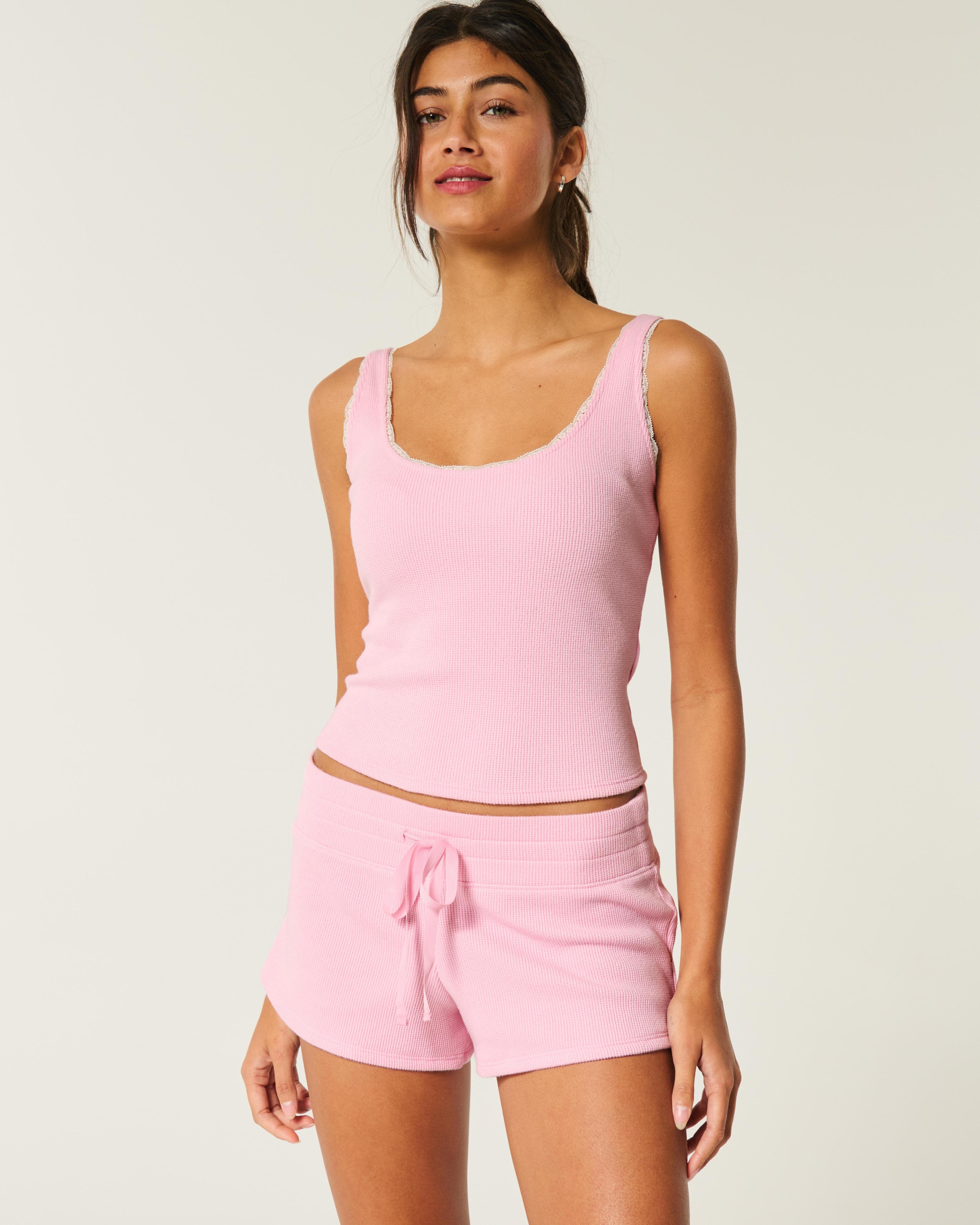 Gilly Hicks Cozy Waffle Shorts Product Image