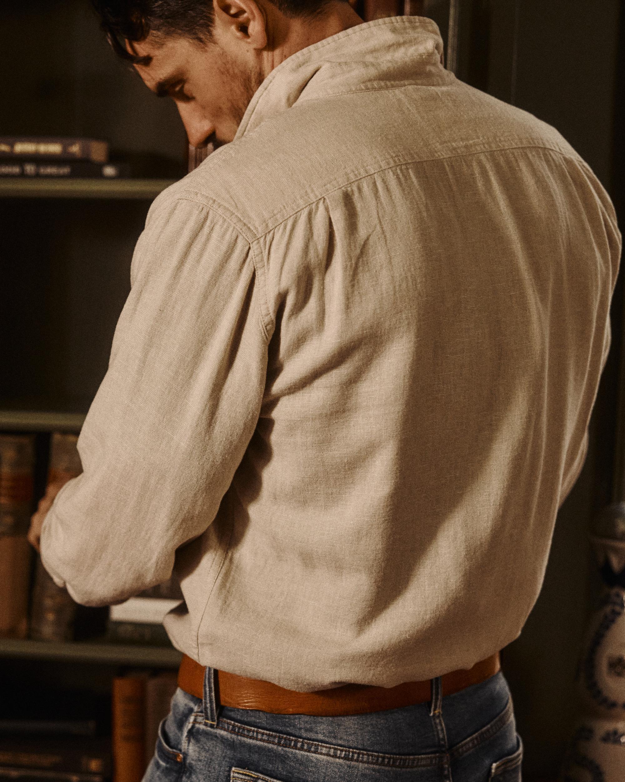 Slub Linen Workshirt Product Image