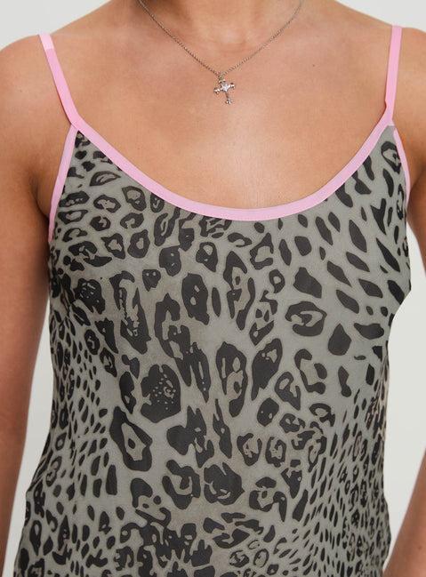 Serenata Top Leopard Product Image