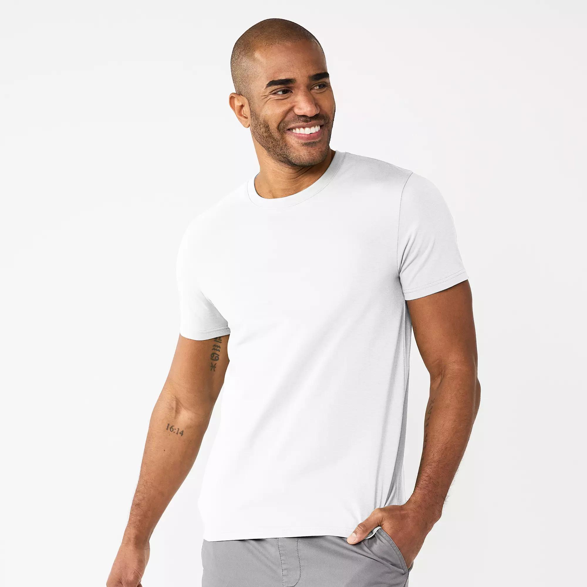 Men's Sonoma Goods For Life® Supersoft Essential Crewneck Tee,  Product Image