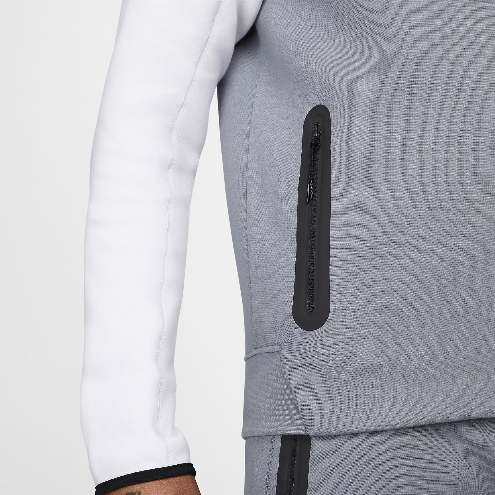 Mens Nike Sportswear Tech Fleece Windrunner Full-Zip Hoodie | FZ4709-011 Product Image