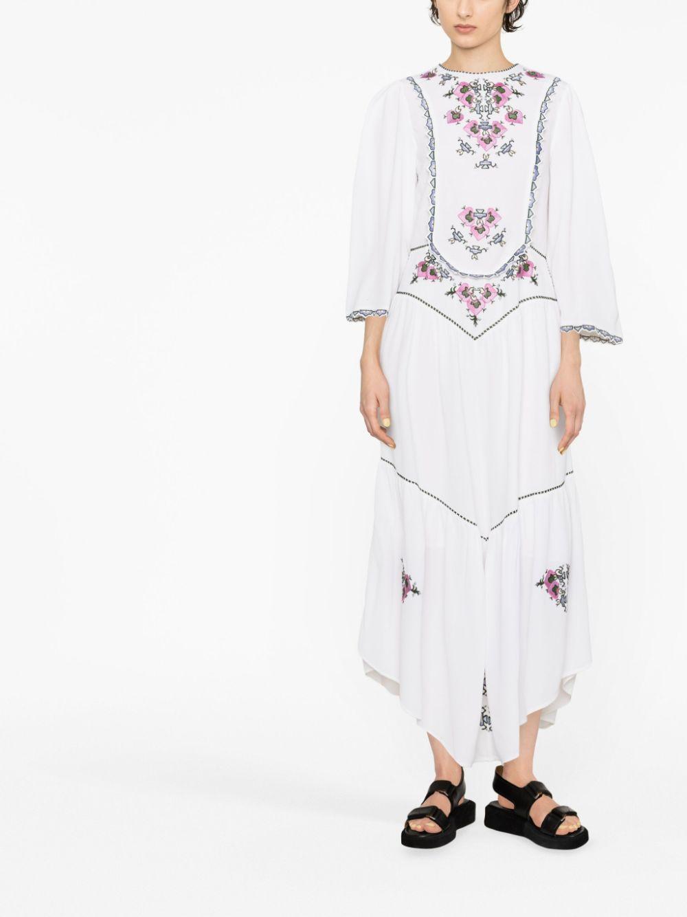 ISABEL MARANT Sonia Dress In White Product Image