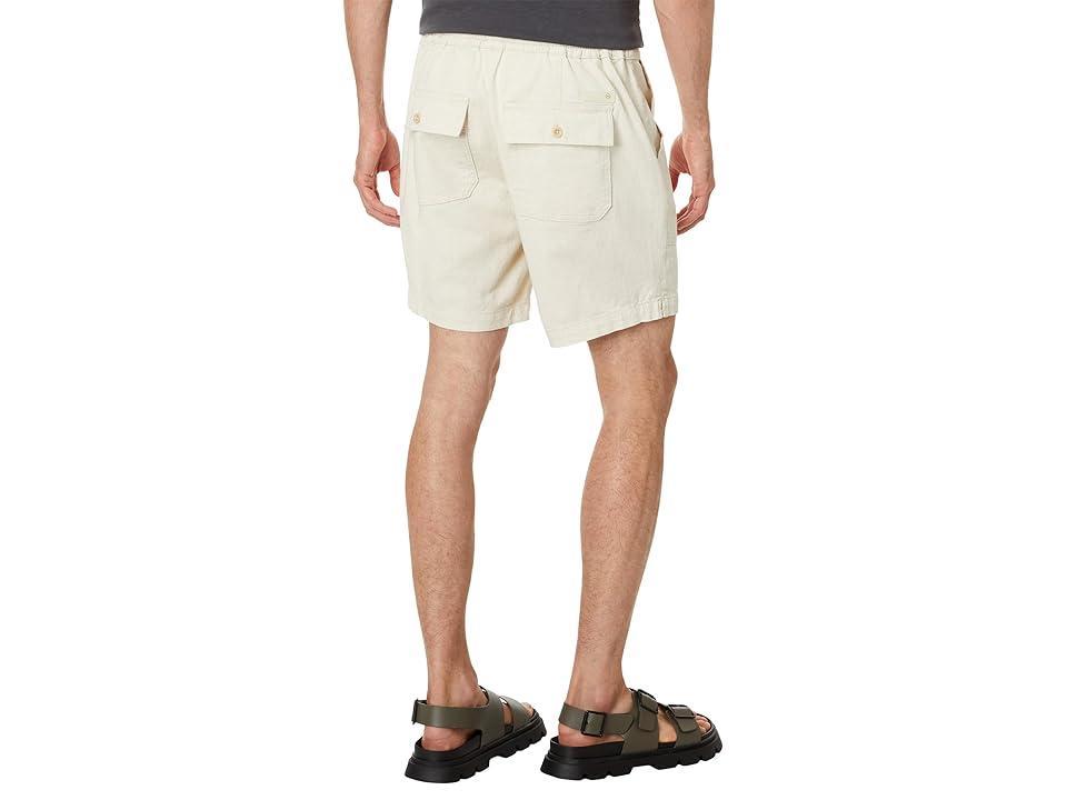 AG Jeans Wells Relaxed Drawstring Shorts (Natural) Men's Shorts Product Image