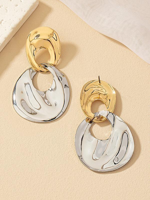 Geometric Drop Earrings Product Image