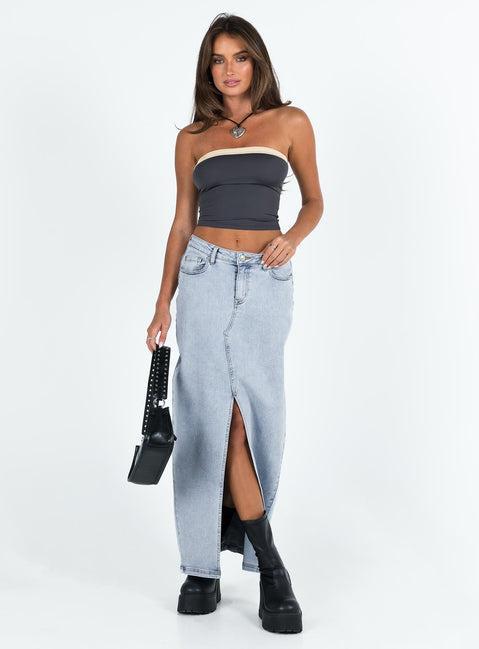 Miko Tube Top Slate Product Image