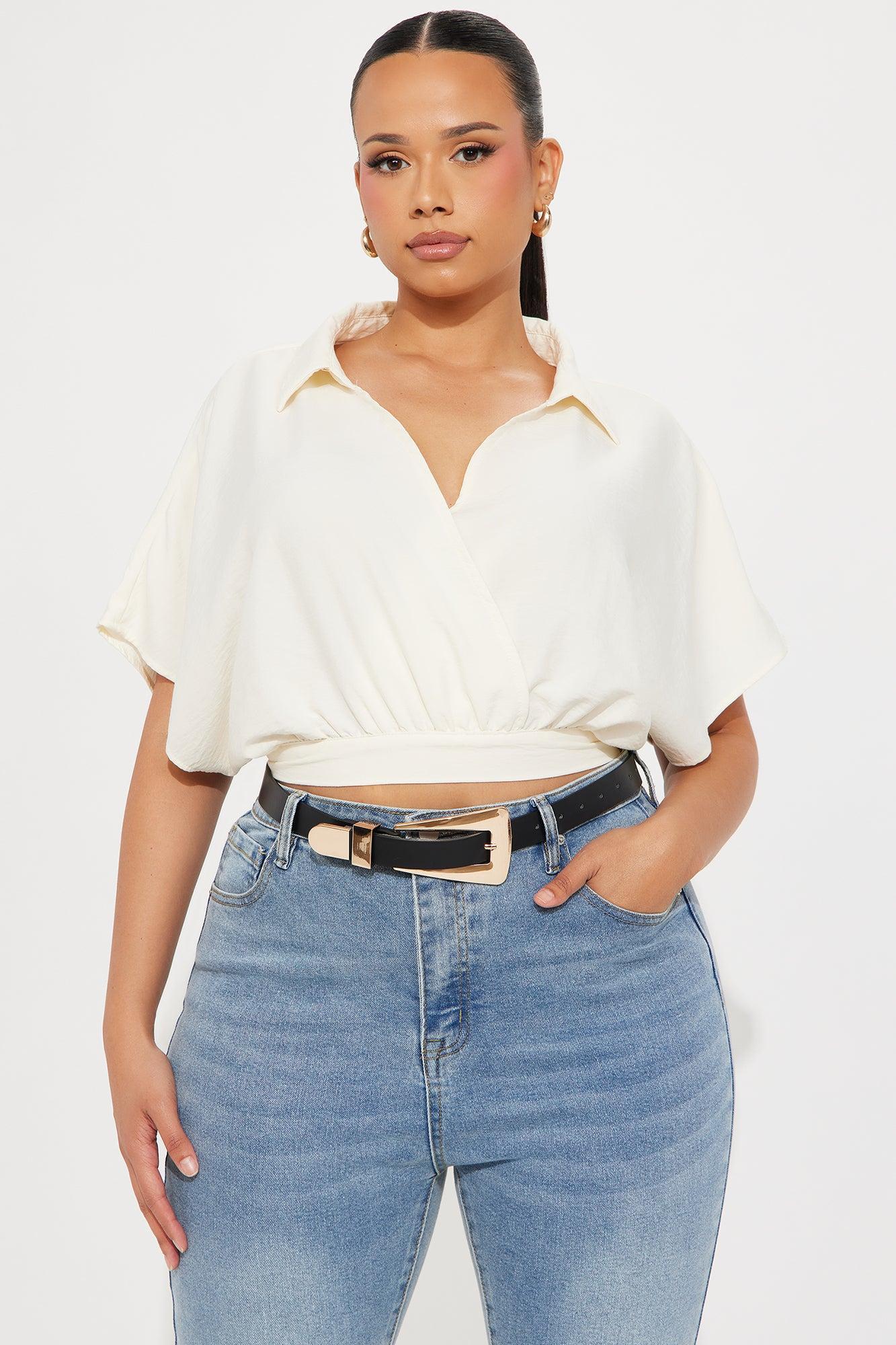 Perfect Breeze Top - Cream Product Image