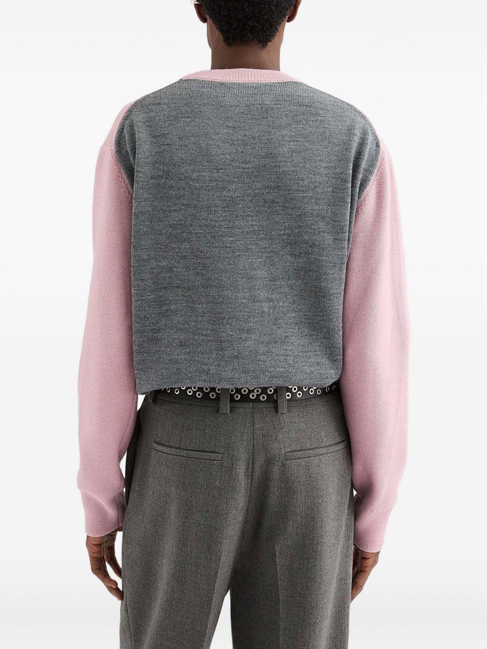 colourblock sweater Product Image