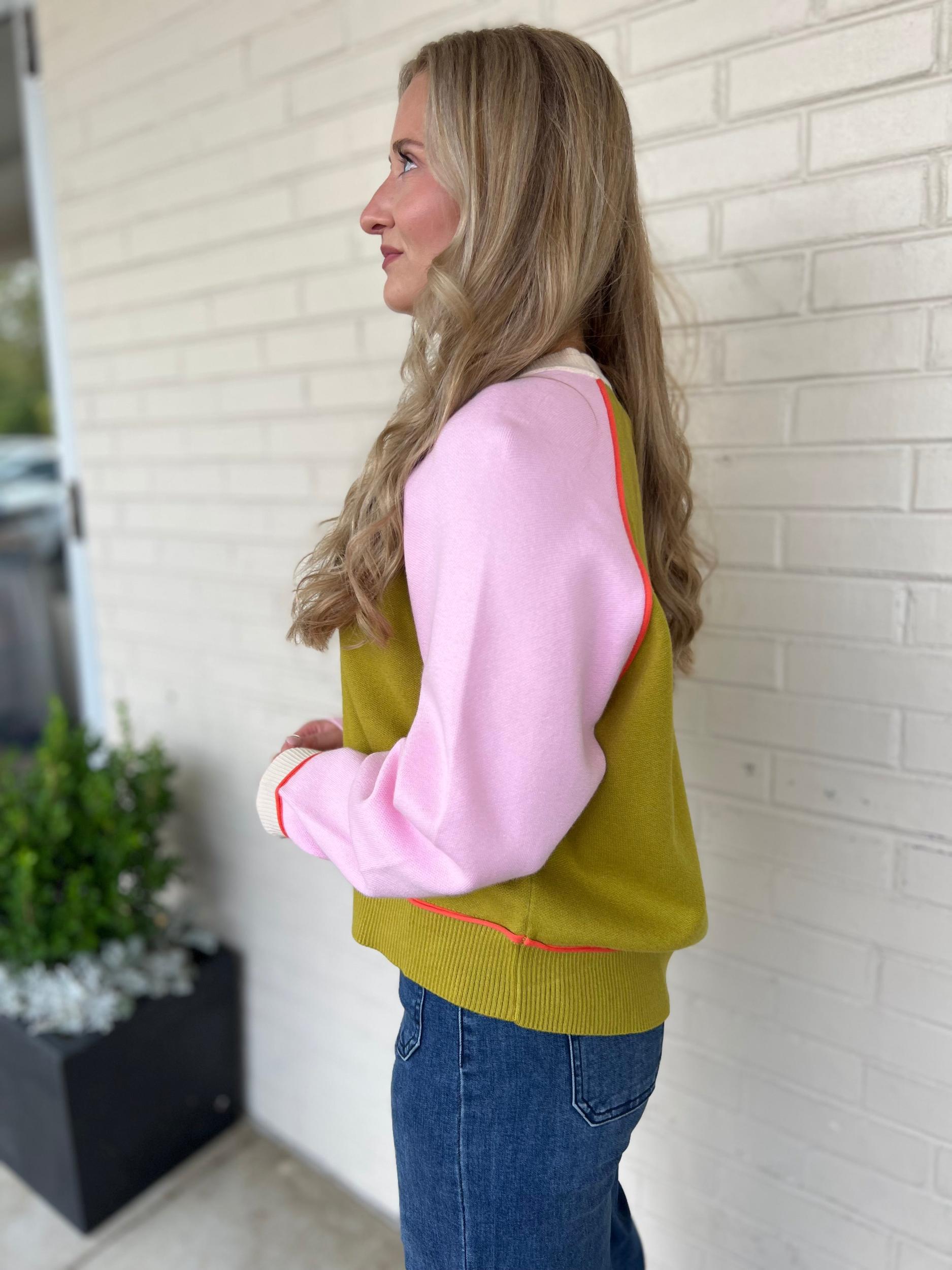 Lizzie Colorblock Sweater Product Image