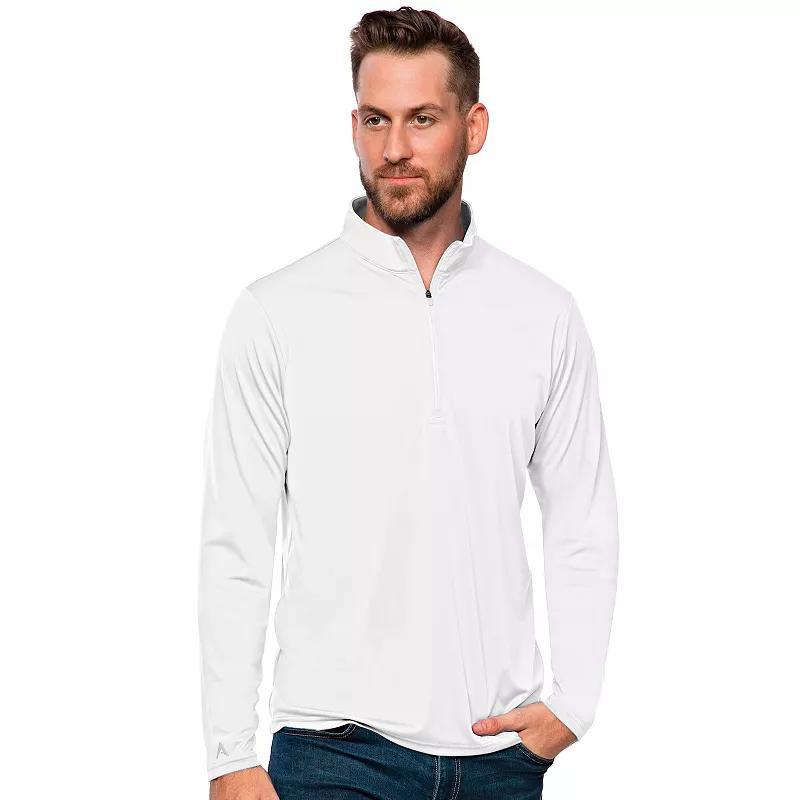 Mens Antigua Blank Tribute Quarter Zip Pullover Product Image