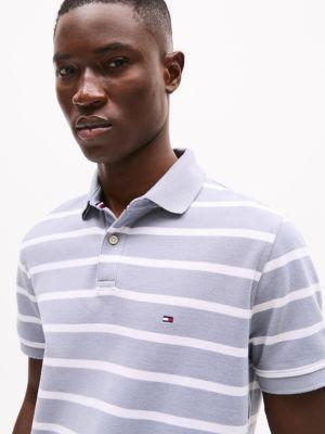 Regular Fit Stripe Wicking Polo Product Image