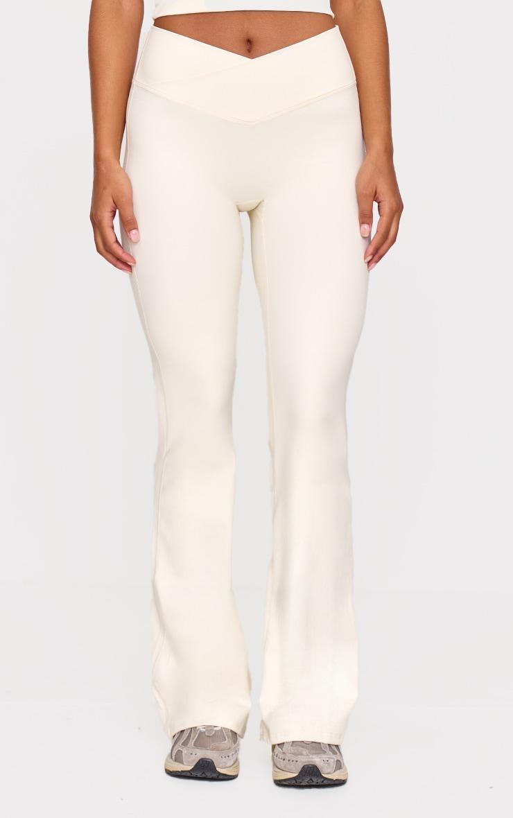 Bone Sculpt Wrap Waist Yoga Pants Product Image