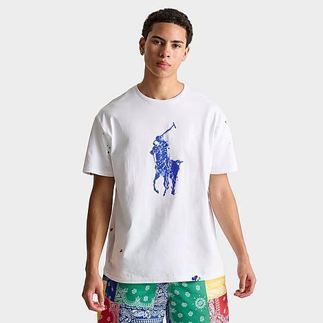 Polo Ralph Lauren Men's Big Pony Splatter Tee Product Image