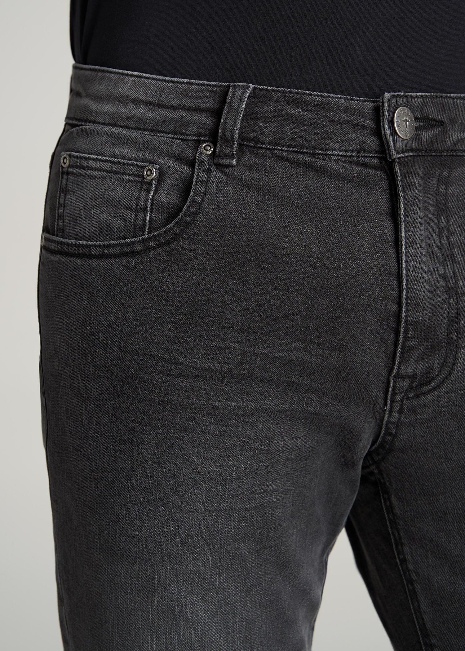Carman TAPERED Jeans for Tall Men in Dark Smoke Product Image