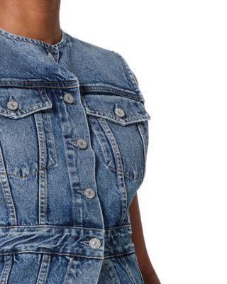 Idalene Denim Vest Product Image