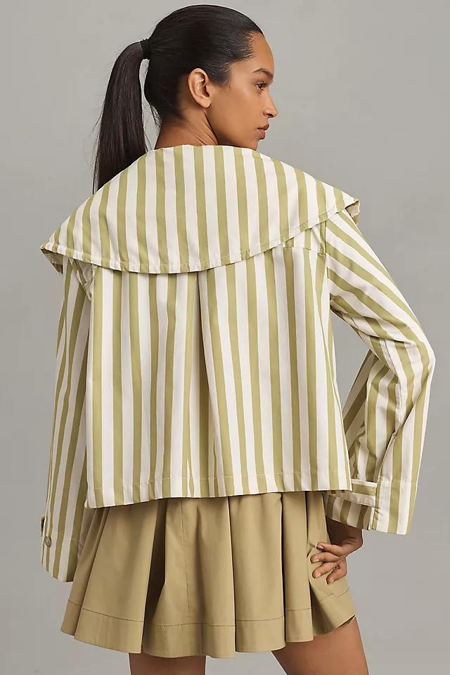 Maeve Oversized-Collar Jacket Product Image