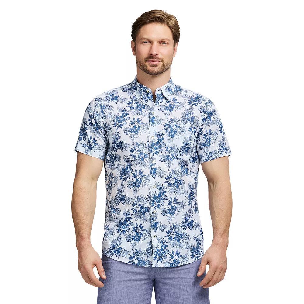 Men's IZOD Dockside Short Sleeve Chambray,  Product Image