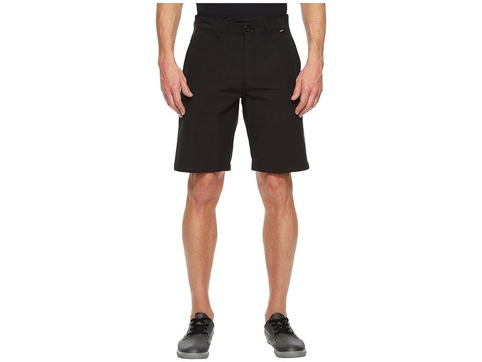 TravisMathew Beck Tic Weave Performance Stretch 9.5 Inseam Shorts Product Image