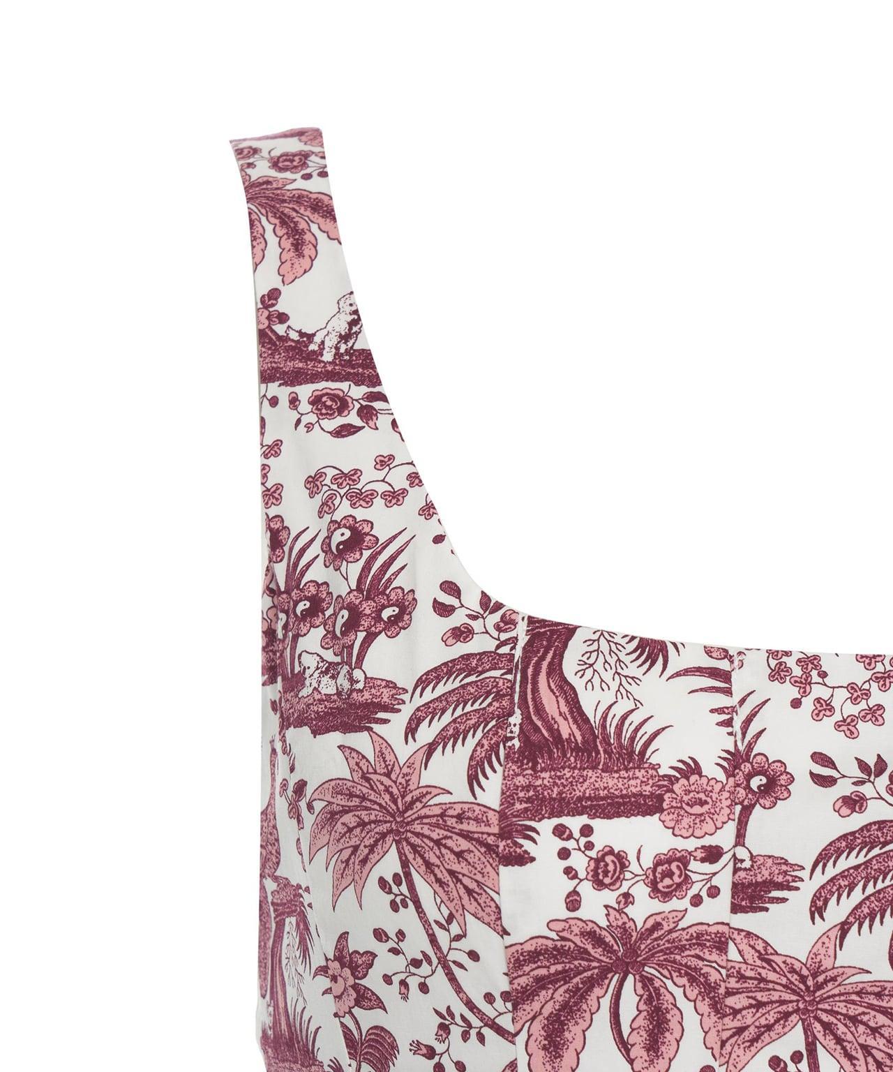 Mini dress with floral print Product Image