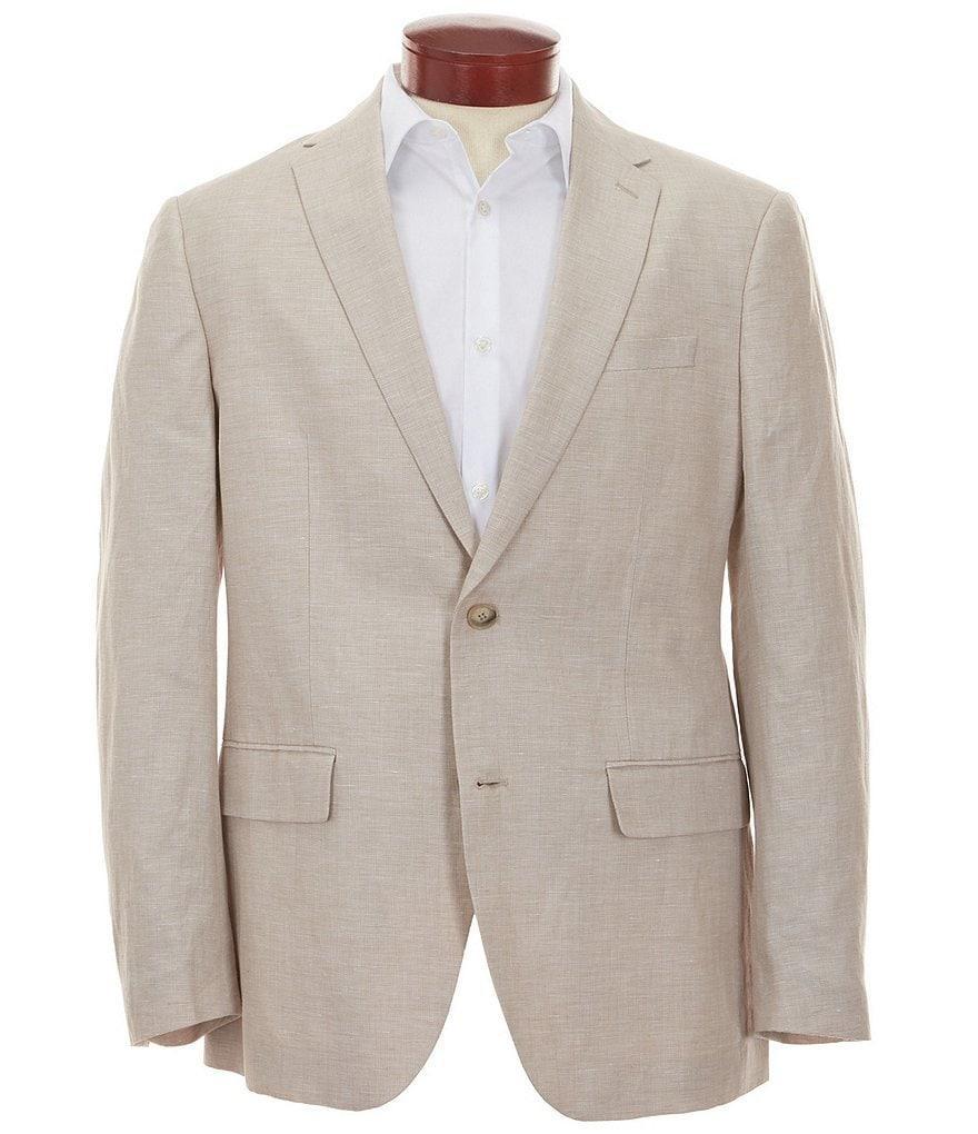 Perry Ellis Linen Herringbone Suit Separates Jacket Product Image
