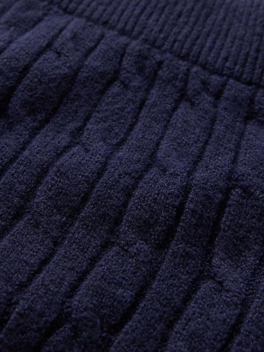 CashSoft Cable-Knit Sweater Pants Product Image