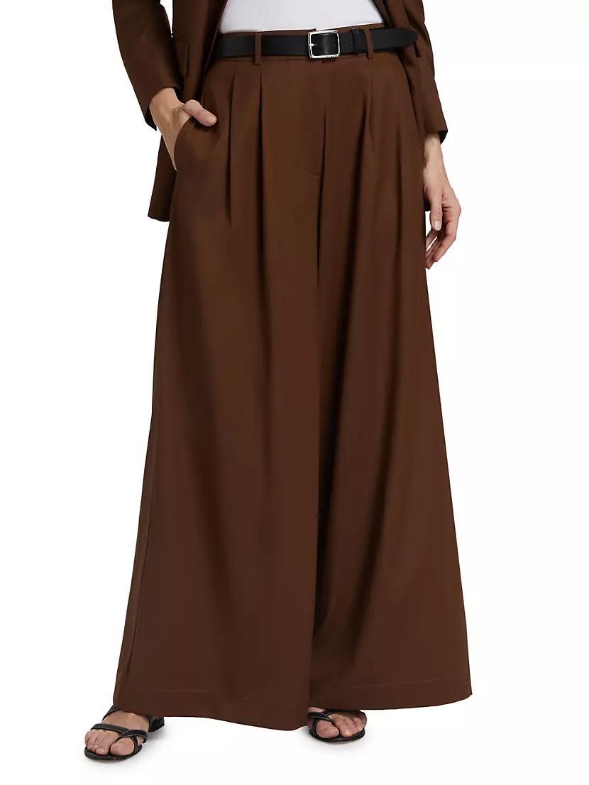 Caseros Dominique Wide-Leg Tailored Pants Product Image