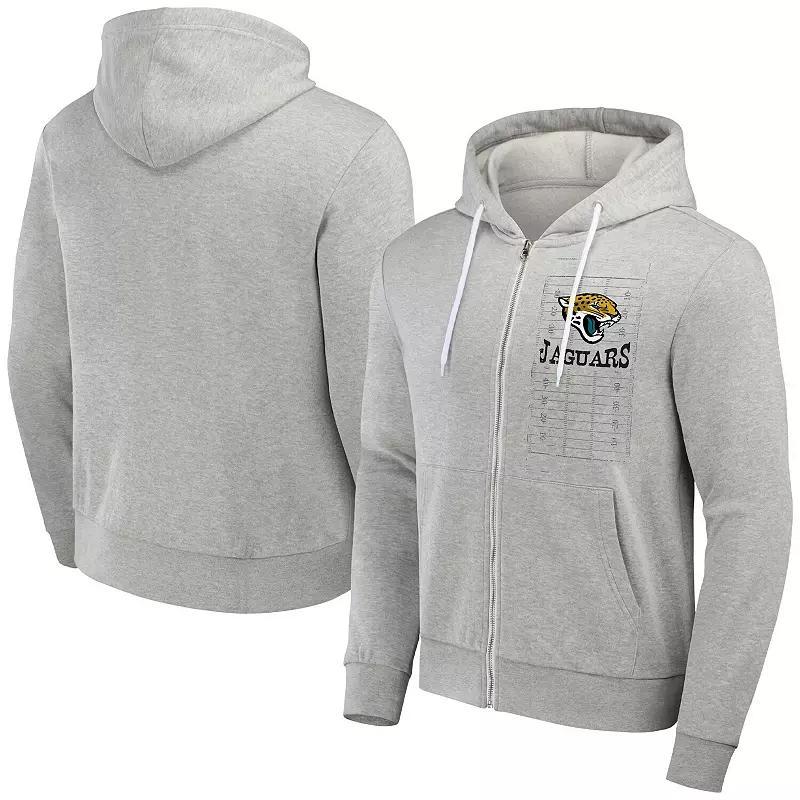 Mens NFL x Darius Rucker Collection by Fanatics Heather Gray Washington Commanders Domestic Full-Zip Hoodie Product Image