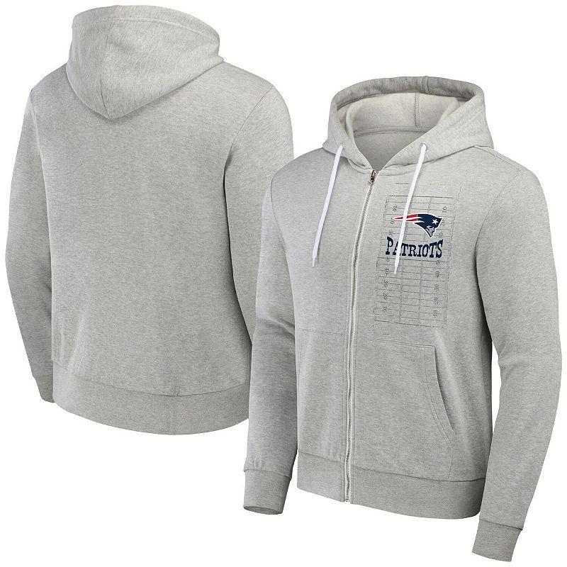 Men's NFL x Darius Rucker Collection by Fanatics Heather Gray Jacksonville Jaguars Domestic Full-Zip Hoodie,  Product Image