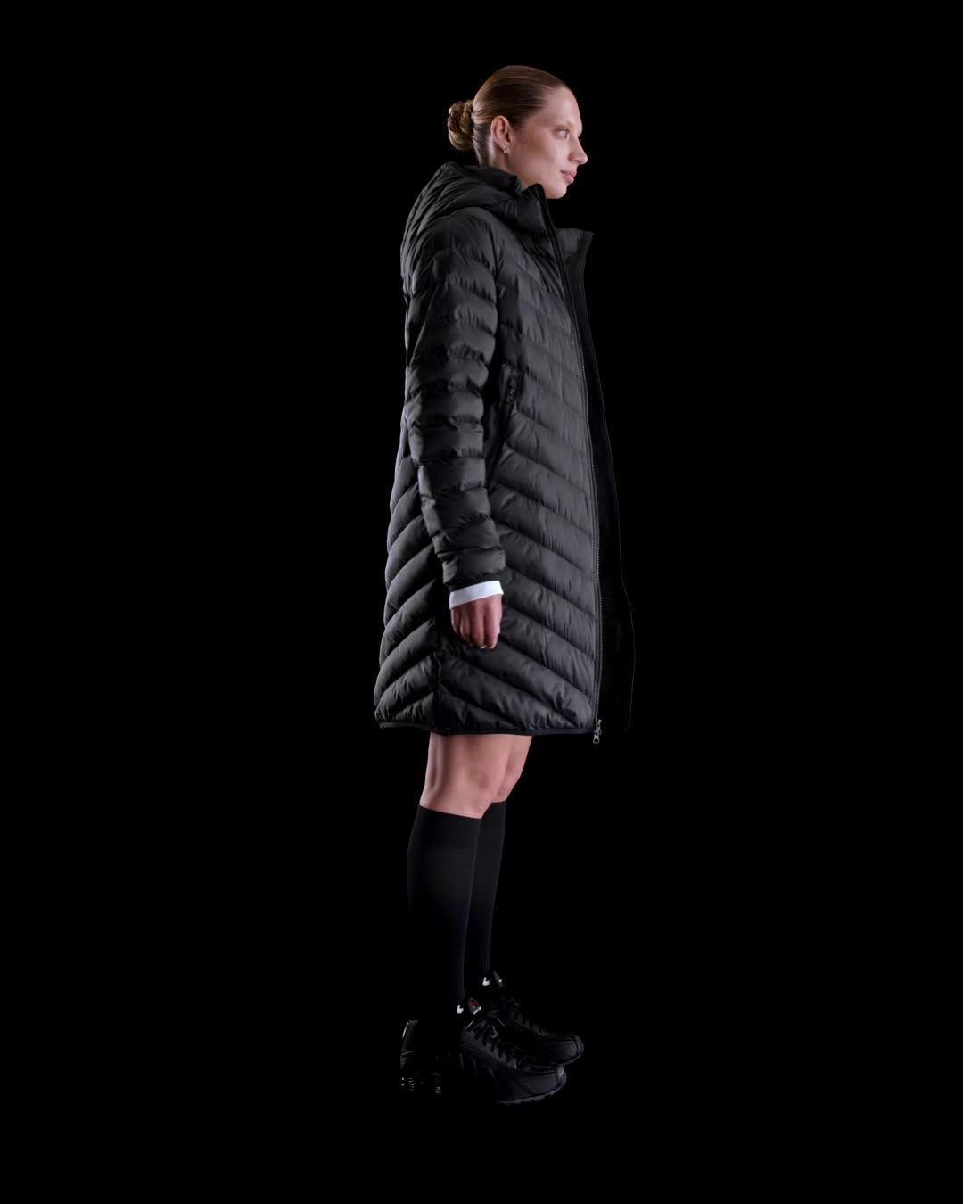 Womens Nike Sportswear Windpuffer Therma-FIT Hooded Parka | HV2460-010 Product Image