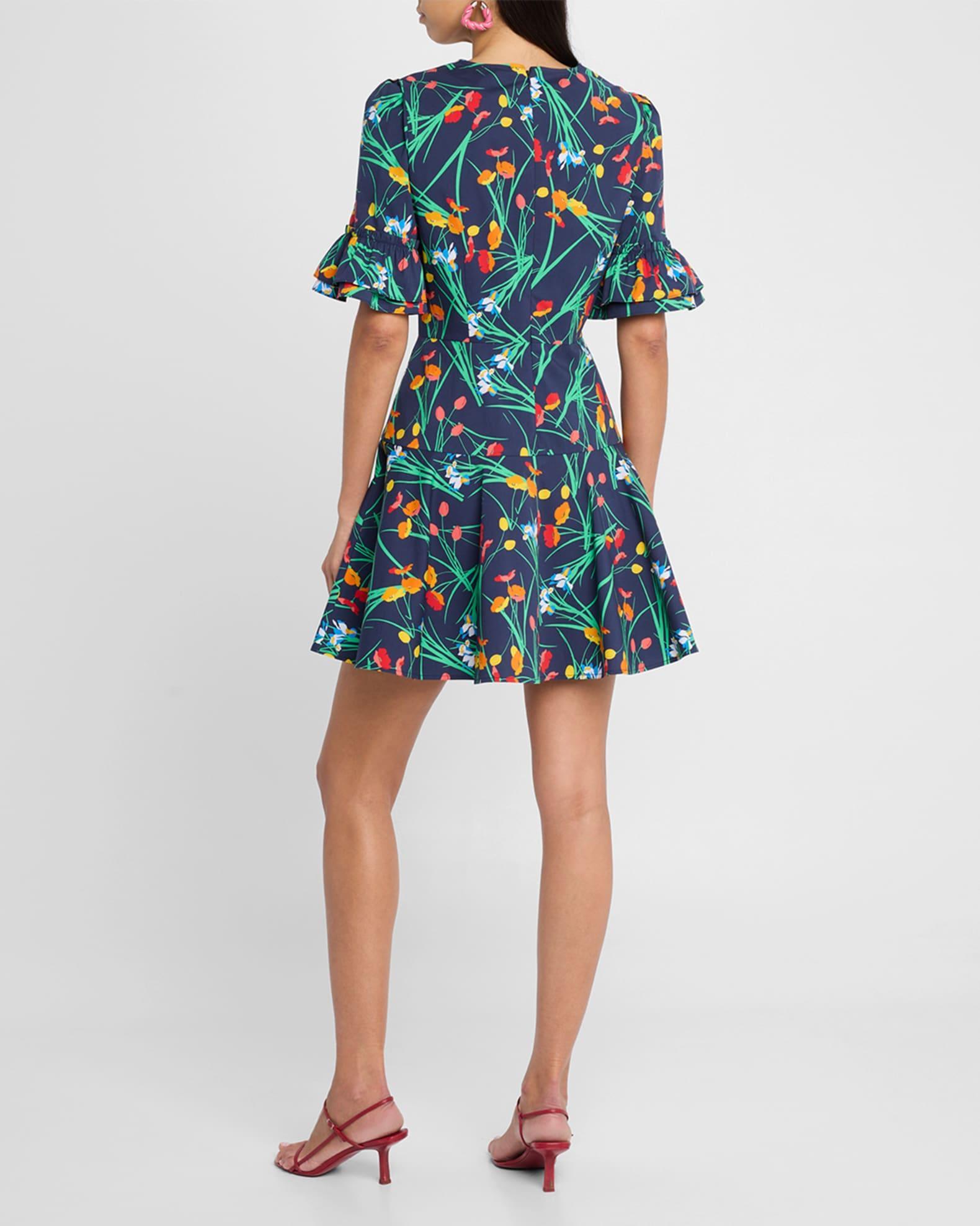 Solange Floral Mini Dress Product Image