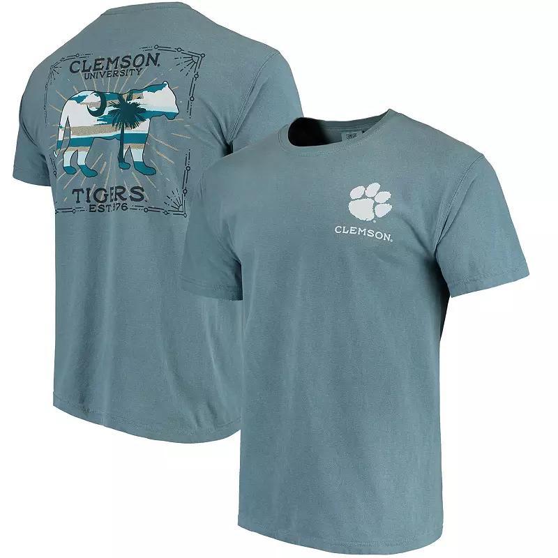 Mens Clemson Tigers State Scenery Comfort Colors T-Shirt Product Image