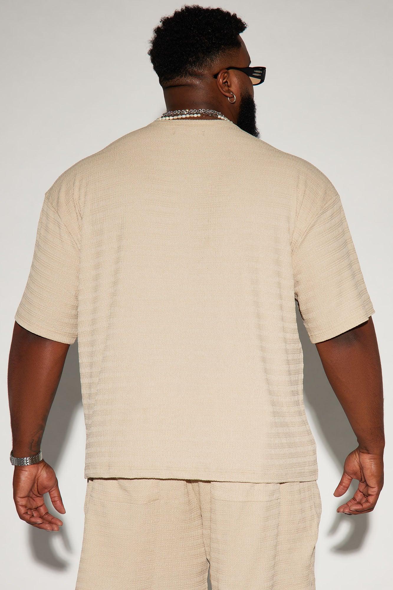 Boca Short Sleeve Tee - Tan Product Image