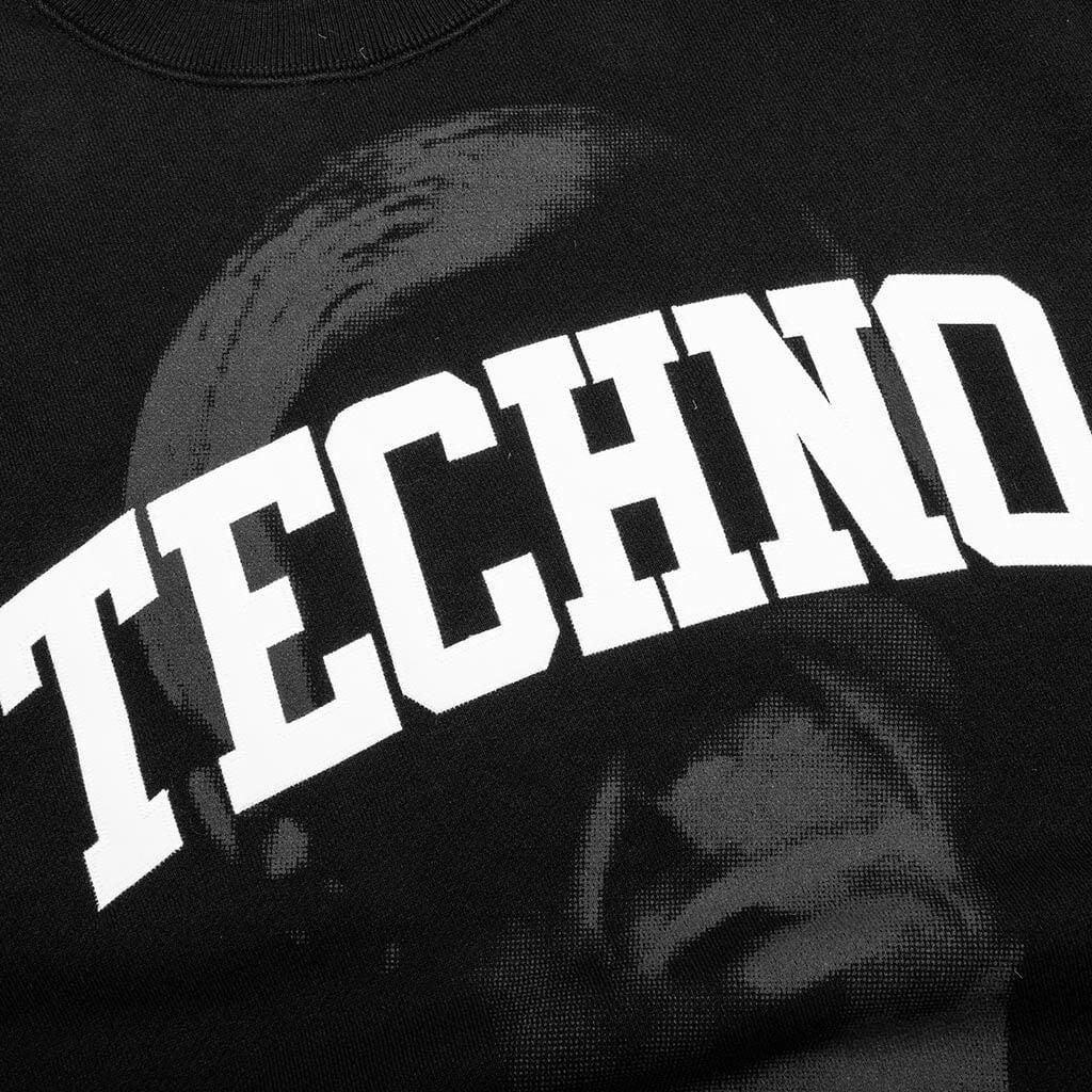 Techno Sweatshirt - Black Male Product Image