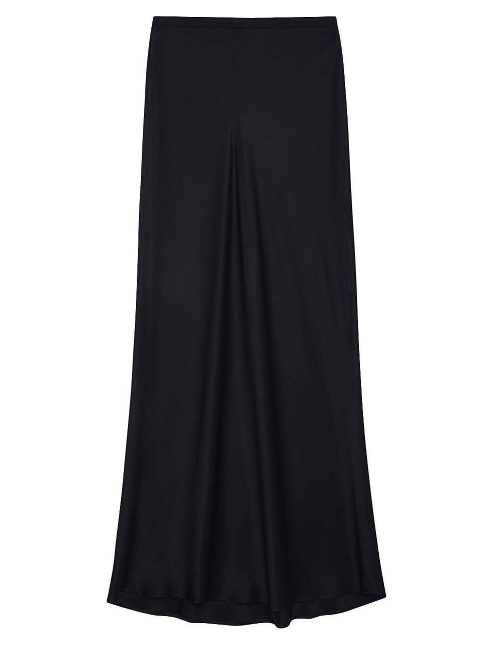 Womens Bar Silk Maxi Skirt Product Image