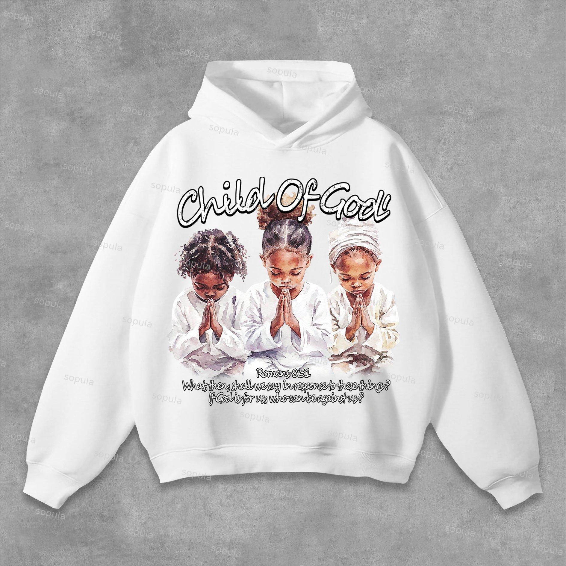 Streetwear No Emotion Graphic Print Hoodie Product Image