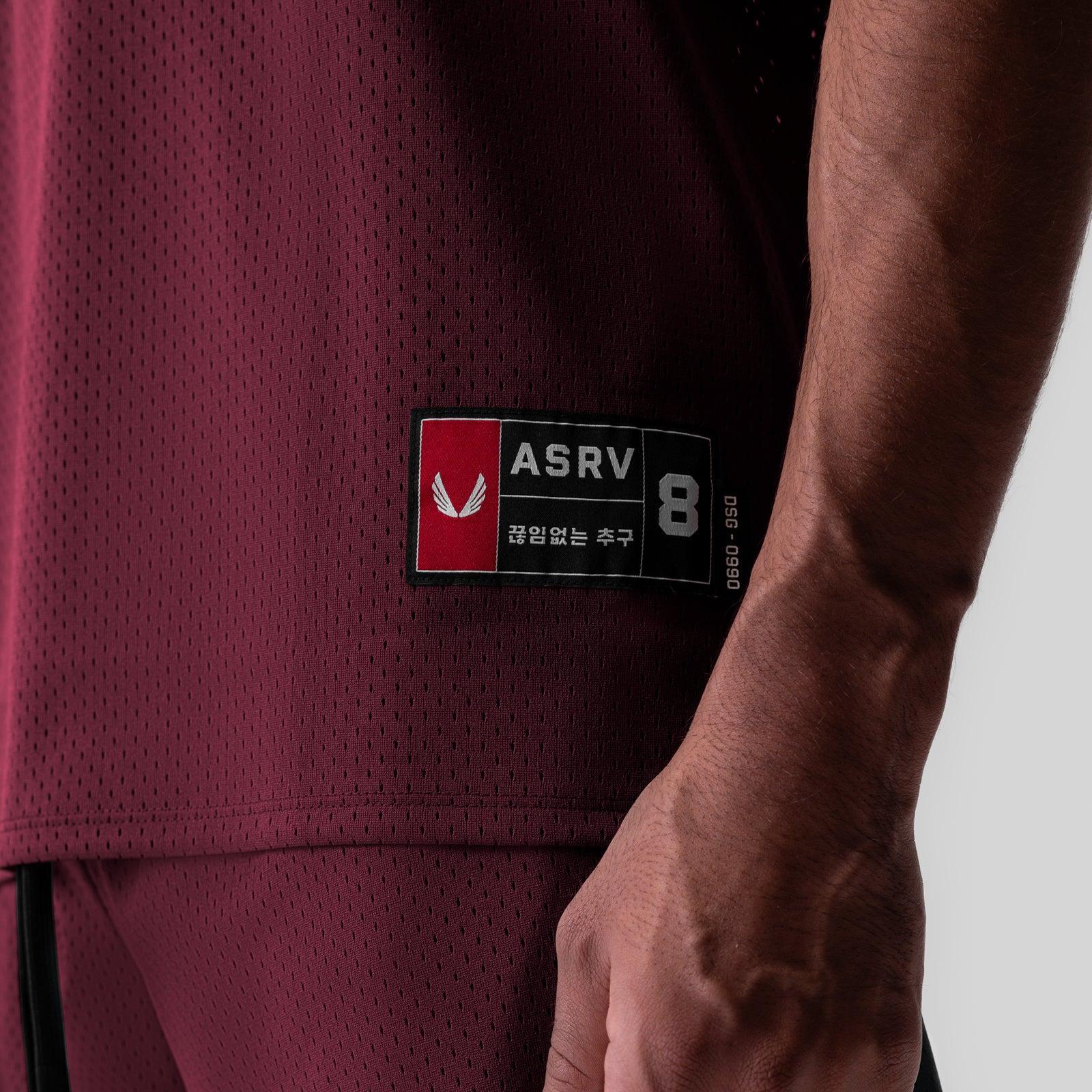 0990. Ion-Mesh Basketball Jersey - Crimson Product Image