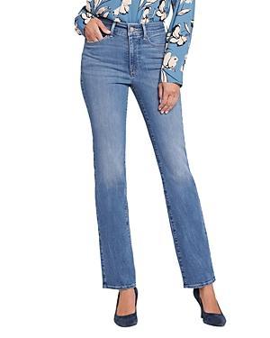 NYDJ High-Rise Marilyn Straight in Gold Coast (Gold Coast) Women's Jeans Product Image