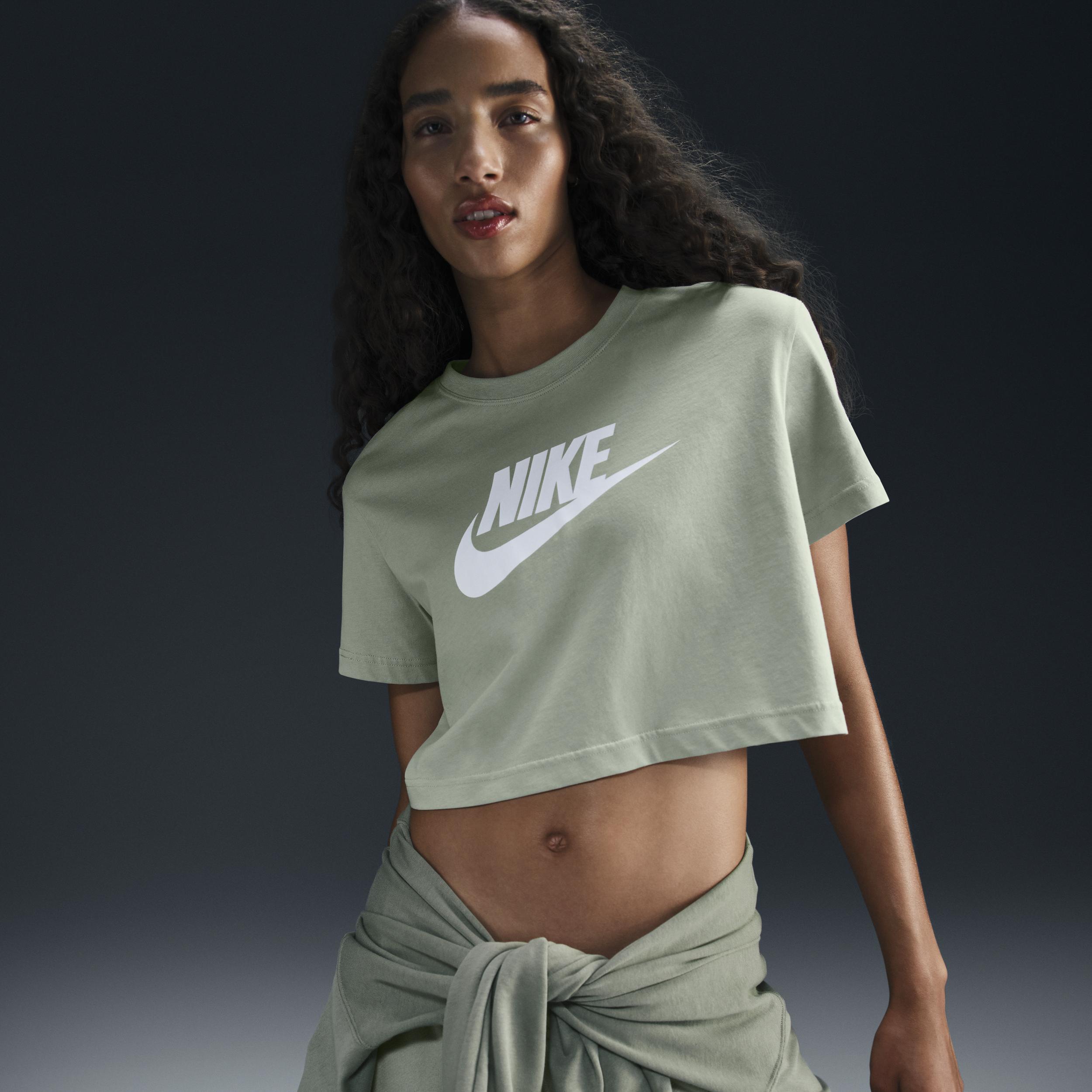 Women's Nike Sportswear Essential Cropped Logo T-Shirt Product Image