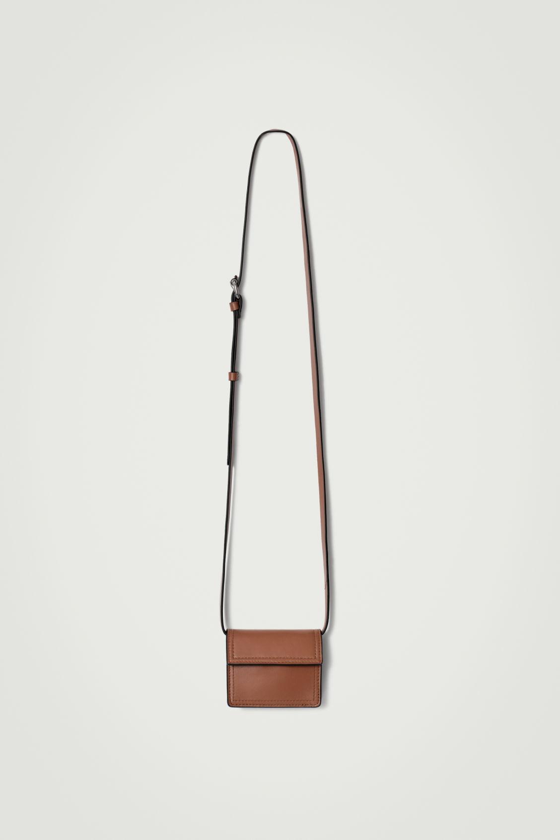 MINI CROSSBODY POUCH - LEATHER Product Image