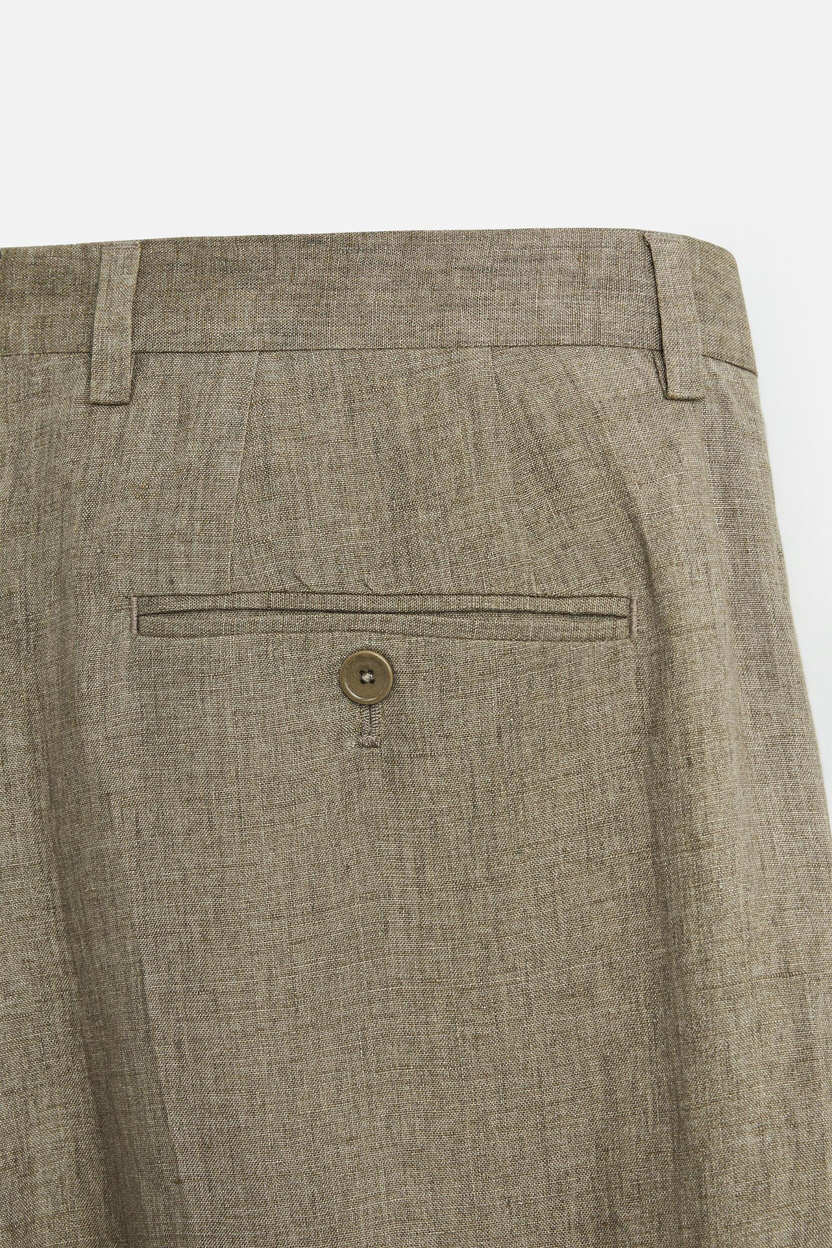 LIMITED EDITION 100% LINEN SUIT PANTS Product Image