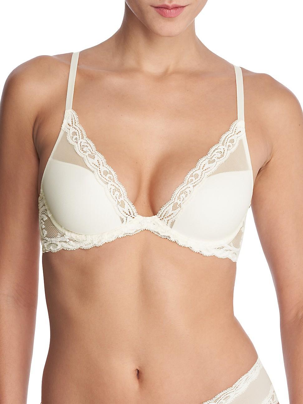 Feathers Contour Plunge Bra Product Image